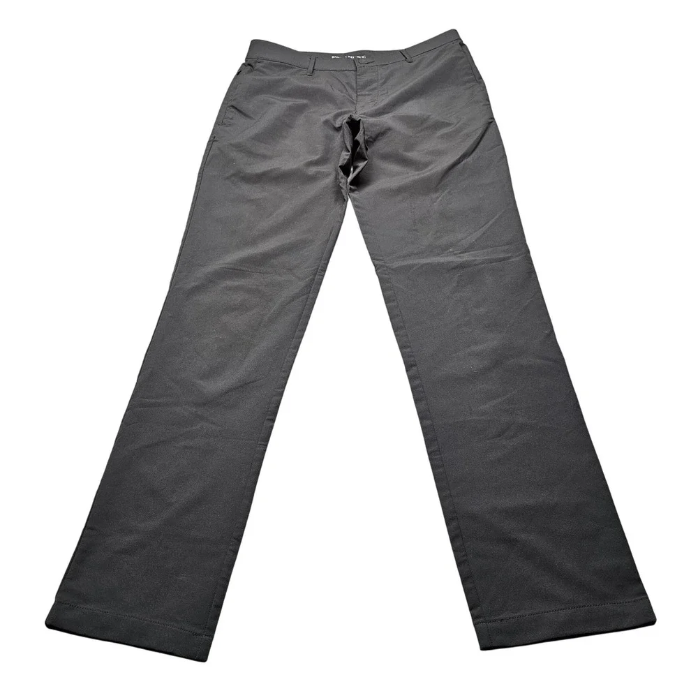 Banana Republic Performance Chino Pant Mens 32x34 Gray Golf Commuter 1557516